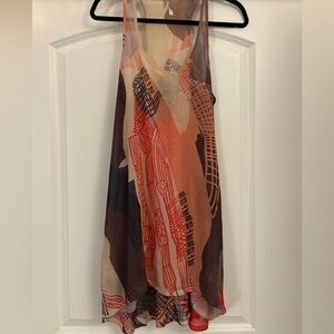 Mezzanine silk slip dress